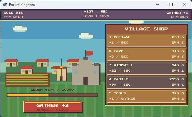 Incremental screenshot